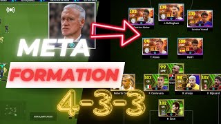 META FORMATION BY TOP 1 PLAYER  EFOOTBALL [upl. by Fraze]