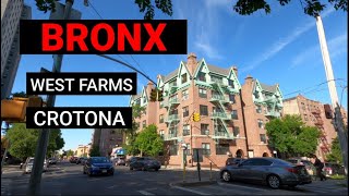 Exploring Bronx  Walking From West Farms to Crotona Park  Bronx NYC [upl. by Razaile]