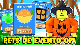 COMPRO LAS MEJORES PETS de la TIENDA de HALLOWEEN en MINING SIMULATOR 2  Roblox [upl. by Einolem]