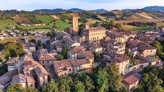 CastellArquato  Borgo medievale Piacenza Italia [upl. by Esiled]