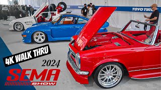 SEMA 2024 4K Walk Thru  Insane and Wild Builds 🤯 [upl. by Annovad956]