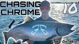 Salmon Fishing Lake Ontario 2024 Chasing Chrome Ep10 [upl. by Hcirteid]