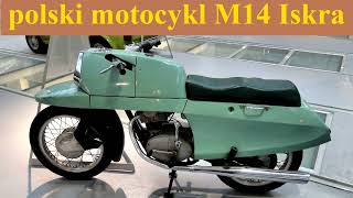 polski motocykl M14 Iskra  opis i historia [upl. by Erreip]