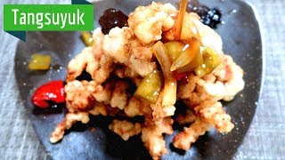 How to make Tangsuyuk Sweet amp Sour Pork [upl. by Dianna]