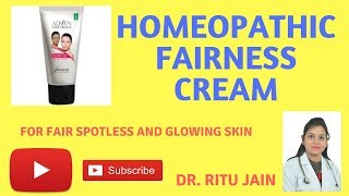 Homeopathic Fairness Cream  Skin Fairness Treatment [upl. by Nywloc]