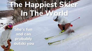 the Happiest Skier In The World  Miku Kuriyama [upl. by Aiello]