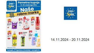 Eurospin katalog HR  1411  20112024 [upl. by Dahl]