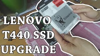 Lenovo T440 SSD upgrade  UP TO 500 SPEED BOOST [upl. by Idner431]