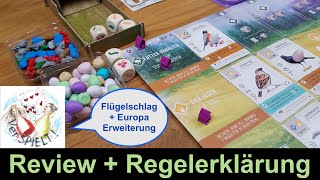 20 Flügelschlag und Europa Erweiterung Review  Regelerklärung [upl. by Aniram]