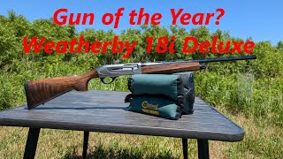 Weatherby 18i Deluxe 20 Ga Pheasant  Dove Gun of the Year [upl. by Anelem]