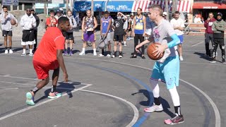 Professor 1v1 vs French Hooper Photoshoot Turns into Hoop Session [upl. by Solracnauj]