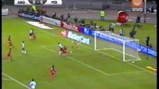 Argentina vs Peru 2 a 1 Eliminatorias Sudafrica 2010 Parte 1 [upl. by Shaver]