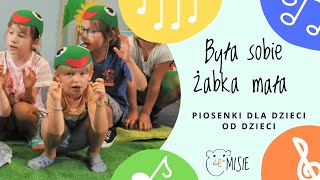 BYŁA SOBIE ŻABKA MAŁA  piosenki dla dzieci  eMISIE [upl. by Pricilla]