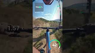 Canyon Lux Trail CF 6 vs Neuron 6 on a small Downhill Race MTB xcbike insta360x4 [upl. by Ielhsa]