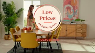 DINING ROOM  The Structube Collection [upl. by Cherri899]