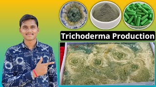 Trichoderma Production  Liquid Culture amp Capsule  Bio Fungicide Uses amp Benefits igkv igkvraipur [upl. by Anahgem]