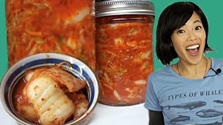 My FAVORITE KIMCHI Recipe  A Small Batch DIY  FERMENTED [upl. by Adnohrahs347]