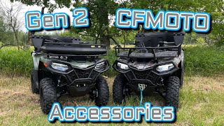 JUST RELEASED Gen 2 CFMOTO CFORCE 500 amp 400 Accessory Lineup [upl. by Cho964]