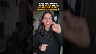 Can you solve these MCQs from globalisation and the Indian economy🤔🤔class10sst surabhimam mcqs [upl. by Smalley]