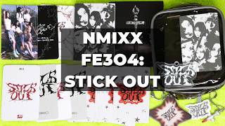 распаковка NMIXX  Fe3O4 Stick Out Лимитная и NEMO версии МНЕНИЕ об альбоме limited kpop nmixx [upl. by Aneda]