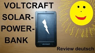 SOLARPOWERBANK  Review deutsch [upl. by Archaimbaud]