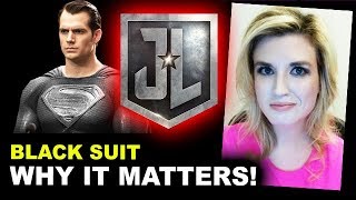 Justice League  Superman Black Suit  Beyond The Trailer [upl. by Hartnett]