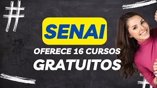 Curso Gratuito no SENAI em 2023 [upl. by Blas]