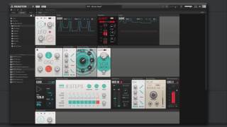 Sequencer patch with Reaktor 6 Blocks [upl. by Uella]