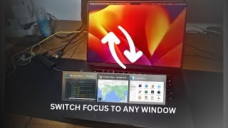 Get Windows like AltTab Switching on Your MAC Switch focus to any window [upl. by Etnovert]