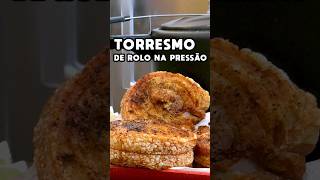 Torresmo de Rolo na Panela de Pressão  Tv Churrasco [upl. by Nnayelsel]