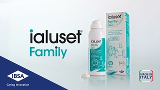 IBSA IALUSET FAMILY CREMA CORPO TRATTAMENTO UNIVERSALE PER TUTTA LA FAMIGLIA [upl. by Ydda]