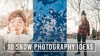 10 Creative Snow Photography Ideas From Portraits to Macro Photos [upl. by Clarise]