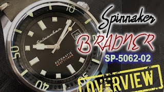 PRODUCT OVERVIEW  Jam Tangan SPINNAKER NEW BRADNER SP506202 Black Green [upl. by Ailito806]