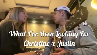 What Ive been looking for  Christine Samson and Justine Vasquez Song Cover  First Collab [upl. by Rtoip993]