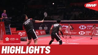 HSBC BWF World Tour Finals 2019  Finals MD Highlights  BWF 2019 [upl. by Oninotna391]