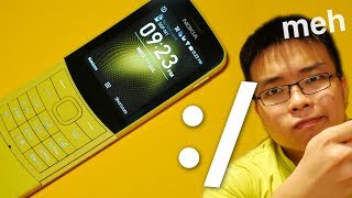 Nokia 8110 Review  Potential Filled yet Unripe [upl. by Iloj]