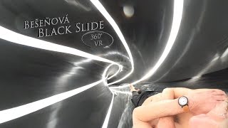 Bešeňová Black Waterslide Magic 360° VR POV Onride [upl. by Meihar]