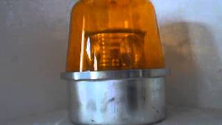 TRIPPE MFG TRIPPLITE RF6 Warning Beacon Strobe Ambe 12V  Daytime [upl. by England]