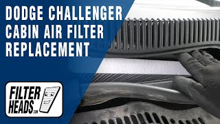 How to Replace Cabin Air Filter 2022 Dodge Challenger  AQ1209 [upl. by Cammie960]