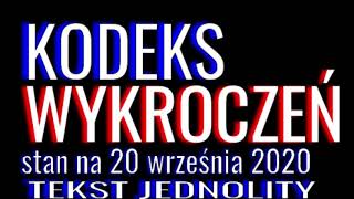 Kodeks wykroczeń [upl. by Kahn563]