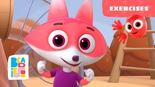 Beadies —Exercises — Episode 13 — Season 1 — Educational Cartoons [upl. by Neelyam58]