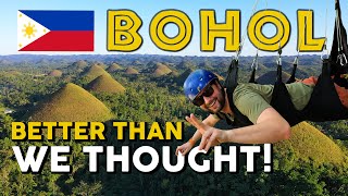 BOHOL Philippines First Impressions BETTER than we thought [upl. by Ennovart]