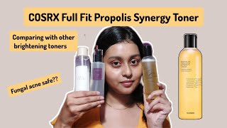 COSRX Full Fit Propolis Synergy Toner Review  Nonsponsored  My Experience  Comparison [upl. by Tingey]