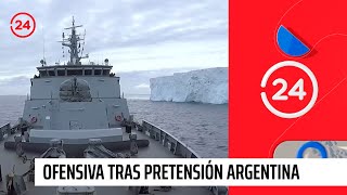 La ofensiva chilena tras la pretensión Argentina en la Antártica  24 Horas TVN Chile [upl. by Weinstein672]