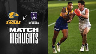 West Coast Eagles v Fremantle Highlights  Round 7 2021  AFL [upl. by Conrado]