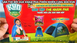 Sữa KUN Mùa Mới Có Gì Hot  Săn Thẻ Đổi Quà Để Khám Phá Thiên Nhiên Nào Các Bạn [upl. by Labannah]