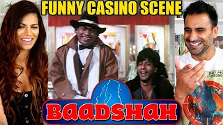 FUNNY CASINO SCENE  BAADSHAH  Shahrukh Khan Johnny Lever  REACTION [upl. by Kruger288]