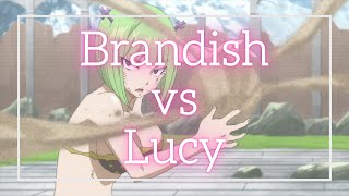 Fairy Tail  Brandish vs Lucy [upl. by Anilos986]