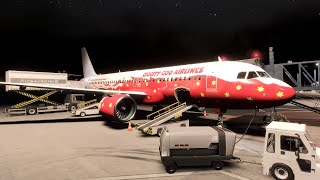 AirportSim Keflavik  Scenario  First flight of the day [upl. by Jerrold]