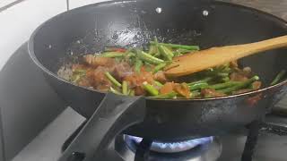 HOW TO COOK PORK BINAGOONGAN RECIPE W EGGPLANT  STRING BEANS  SHRIMP PASTE  BINAGOONGAN BABOY [upl. by Ruy]